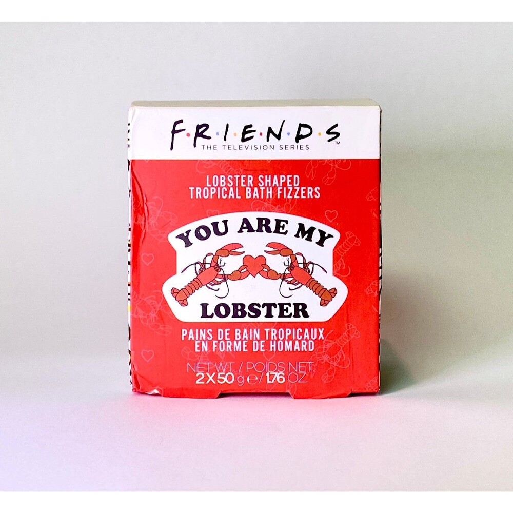 Friends You Are My Lobster - Lobster Shaped Tropical Bath Fizzers New TV Show